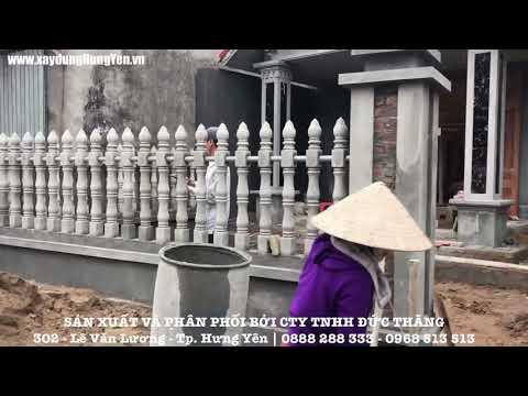 Hàng Rào Bê Tông Ly Tâm | Xây Dựng Hưng Yên | Www.xaydungHungYen.vn