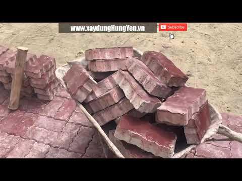 Gạch Lát Vỉa Hè Tại Công Trình | Gạch Ziczac - Gạch Con Sâu | Www.xaydungHungYen.vn