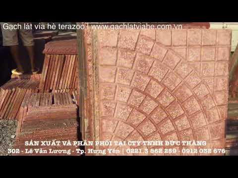 Gạch Lát Vỉa Hè Terrazoo | Gạch Chèn | Gạch Lát Vỉa Hè | Www.Gachlatviahe.com.vn