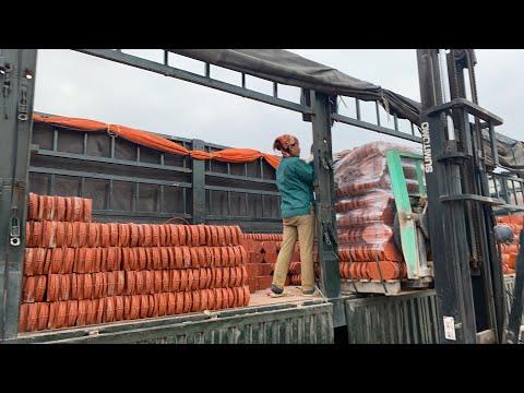 Xuất Ngói Sò Cổ Giếng Đáy Tại Kho Hàng Cty Đức Thắng
