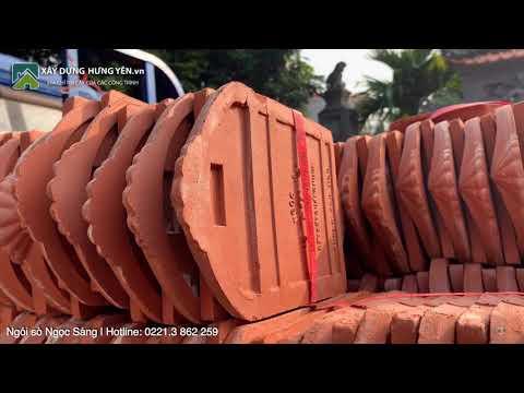 Cấp Ngói Sò Ngọc Sáng Cho Công Trình Đình Phủ Vị - Phương Chiểu - Tp. Hưng Yên | Xây Dựng Hưng Yên
