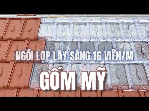 Ngói Lợp Lấy Sáng 16 Viên/m Gốm Mỹ - Giải Pháp Lấy ánh Sáng Tự Nhiên Cho Ngôi Nhà Của Bạn