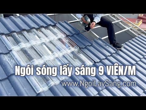 Ngói Sóng Lấy Sáng 9 Viên/m - Giải Pháp Lấy ánh Sáng Tự Nhiên Cho Ngôi Nhà Bạn | Ngói Nhựa Lấy Sáng