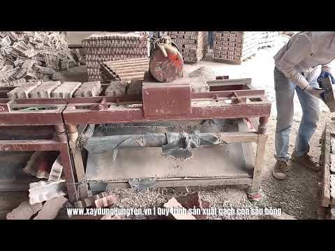Quy Trình Sản Xuất Gạch Lát Vỉa Hè Con Sâu - Gạch Ziczac Tại Cty Đức Thắng | Xây Dựng Hưng Yên.vn