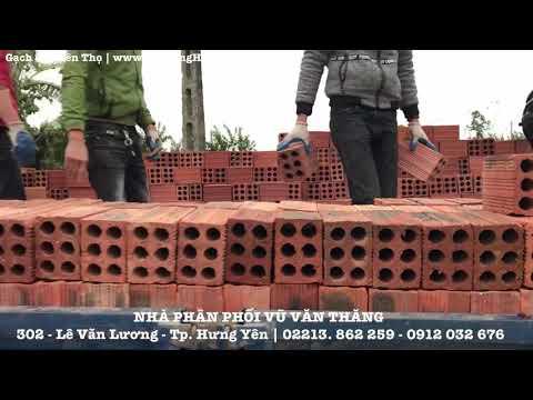 Gạch 6 Lỗ Yên Thọ | Gạch Ngói Yên Thọ | Nhà Phân Phối Vũ Văn Thắng | 0221.3 862 259