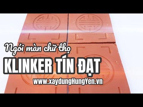 Ngói Màn Chữ Thọ Clinker Tín Đạt | Phân Phối Bởi Cty TNHH Đức Thắng - Tp. Hưng Yên | 0221.3 862 259