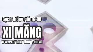 Gạch thông gió 5 lỗ tròn TG-08 | Gạch thông gió tại Hưng Yên | Gạch ô thoáng tại Hưng Yên