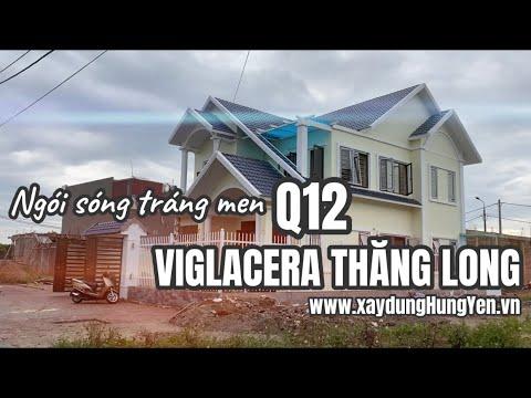 Ngói Lợp Sóng Tráng Men Viglacera Thăng Long Q12 | Ngói Lợp Nhà Mái Thái | 0221.3 862 259
