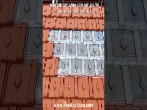 Ngói Lợp Lấy Sáng 16 Viên/m Gốm Mỹ - Giải Pháp Lấy Sáng Tự Nhiên Cho Ngôi Nhà Của Bạn