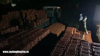 Nhập ngói lợp 22v/m Viglacera Hạ Long tại kho hàng nhà phân phối Vũ Văn Thắng - Tp. Hưng Yên