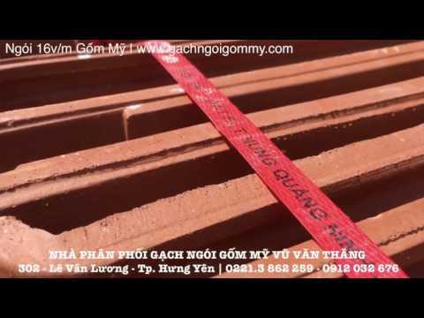 Ngói Lợp 16v/m Gốm Mỹ | Gạch Ngói Gốm Mỹ | Www.gachngoigommy.com
