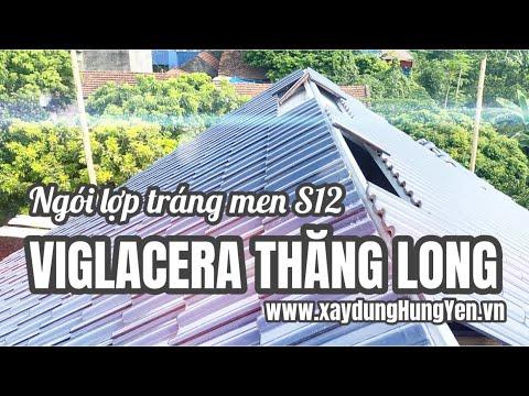 Ngói Sóng Tráng Men Viglacera Thăng Long S12, Ngói Lợp Tráng Men Viglacera Thăng Long S12 Tại Ctrình